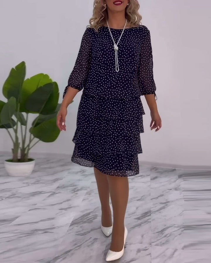 HILLARY | ELEGANT FLOWY DRESS