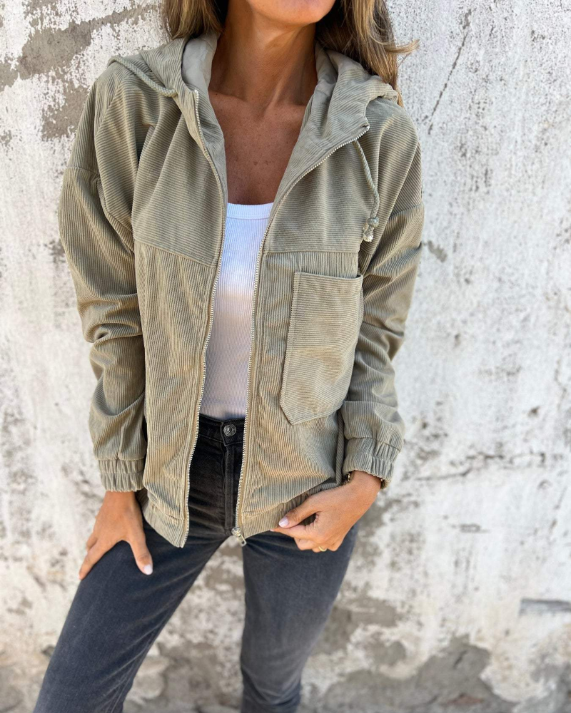 VERONIKA | ELEGANT CORDUROY JACKET