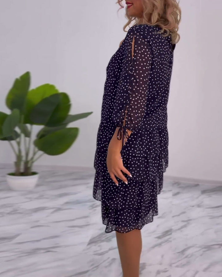 HILLARY | ELEGANT FLOWY DRESS