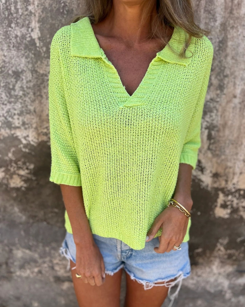 LYNN | BOHO KNIT TOP