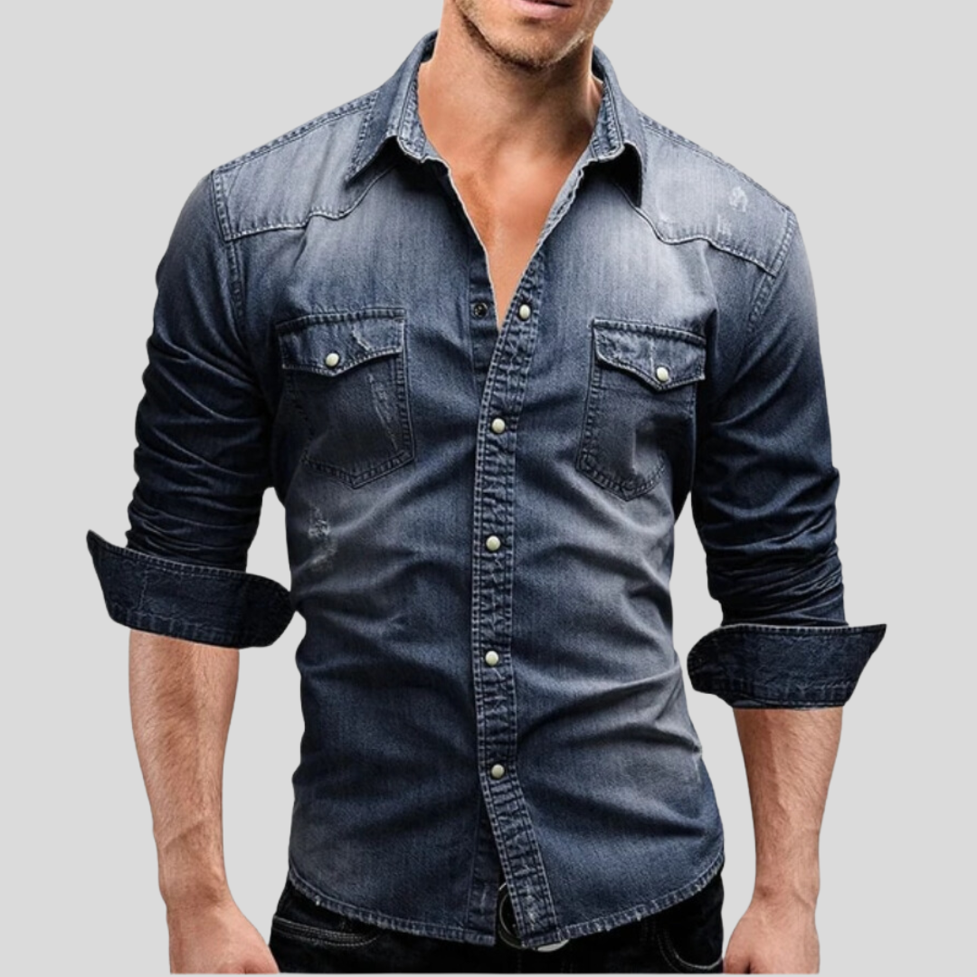 LEX | MODERN DENIM BLOUSE