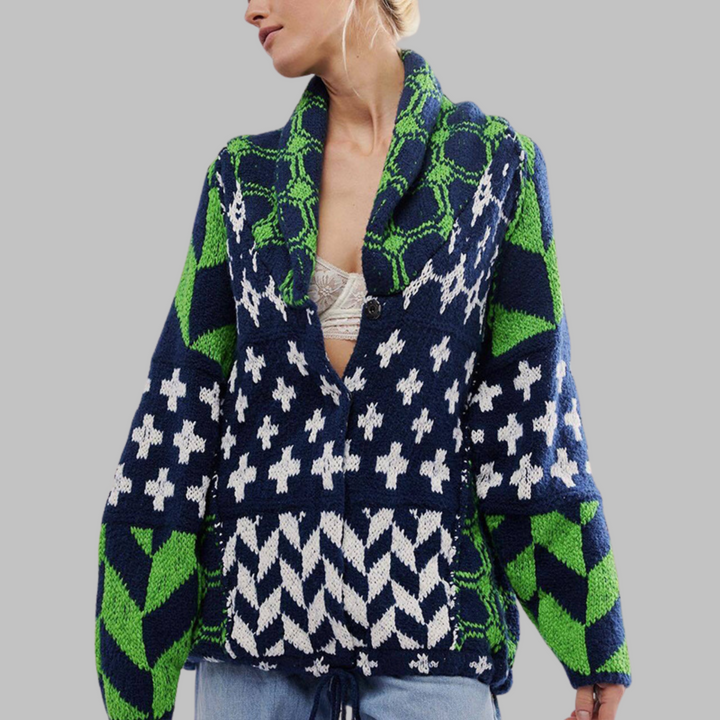 PATRICIA | VINTAGE BUTTON DOWN OVERSIZED CARDIGAN