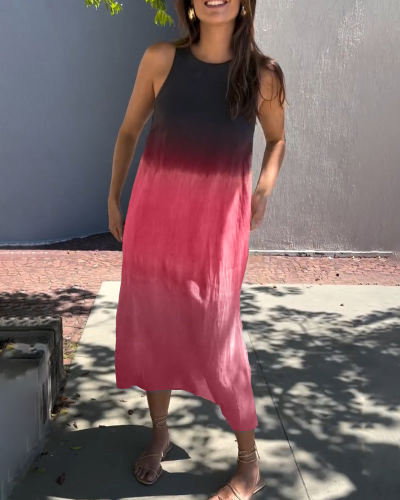 MARLENE | COSY SLEEVELESS DRESS