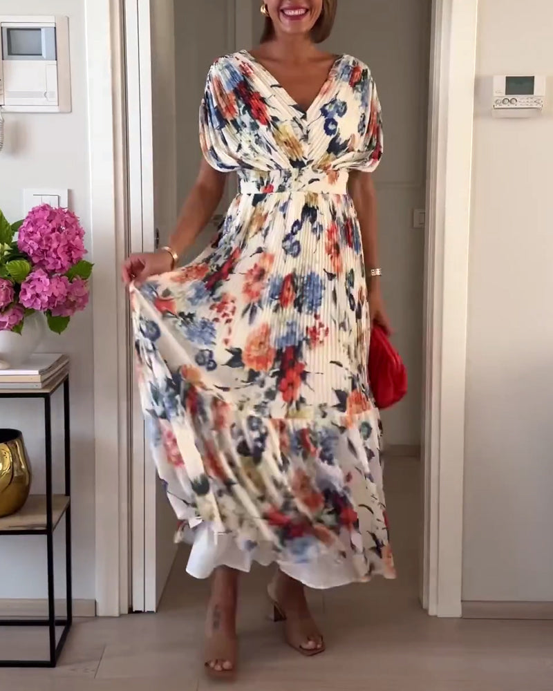 FIORA | ELEGANT FLORAL DRESS