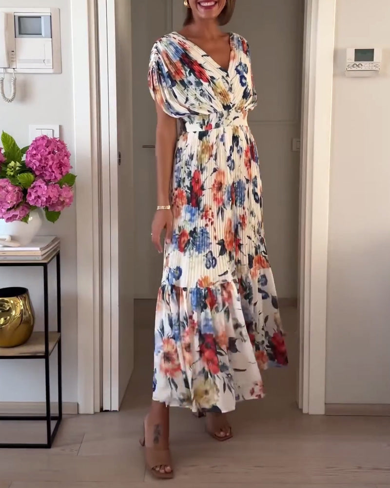 FIORA | ELEGANT FLORAL DRESS