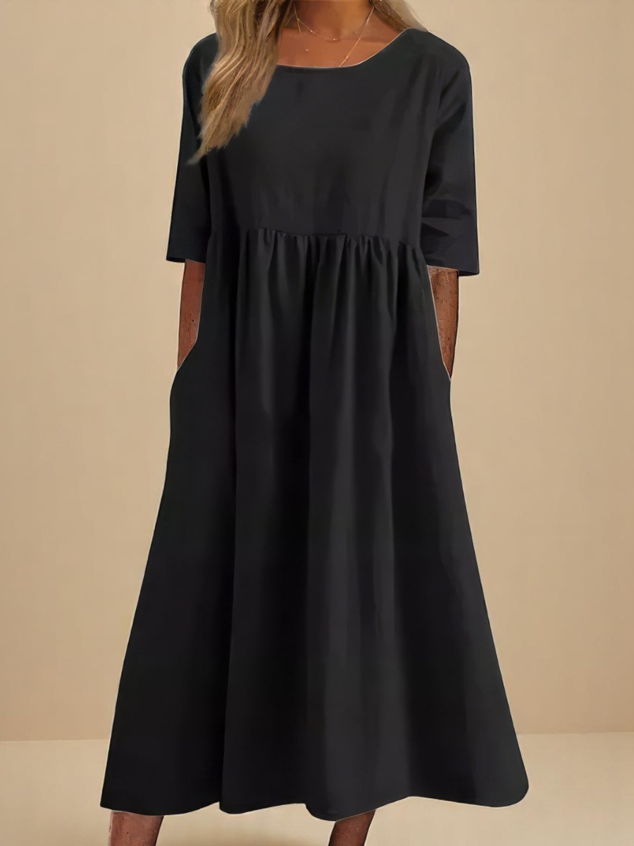 GIANNAH | ELEGANT AIRY & SOFT DRESS