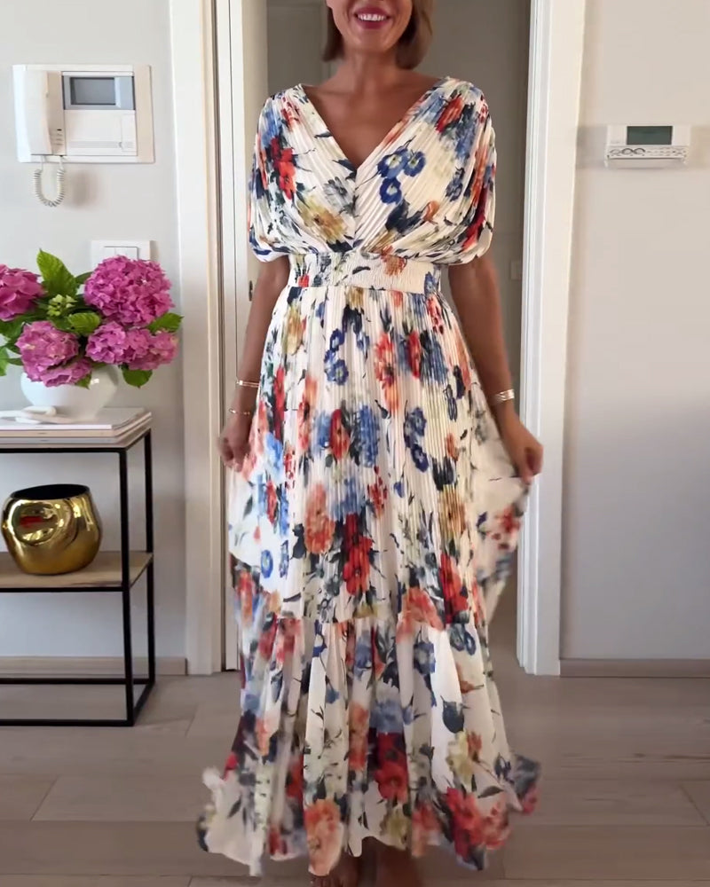 FIORA | ELEGANT FLORAL DRESS
