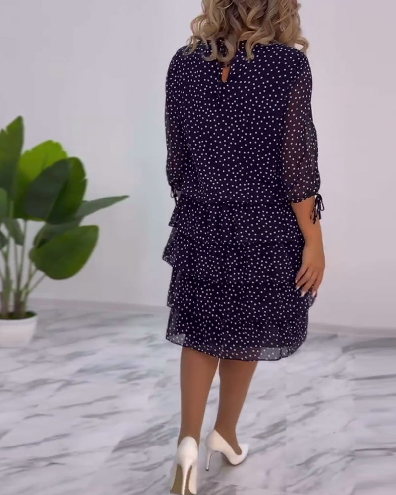 HILLARY | ELEGANT FLOWY DRESS