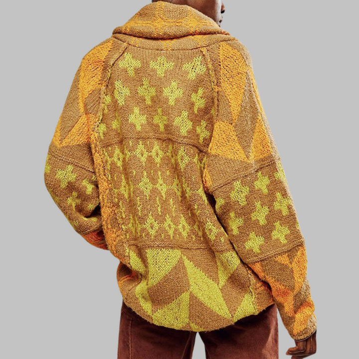PATRICIA | VINTAGE BUTTON DOWN OVERSIZED CARDIGAN