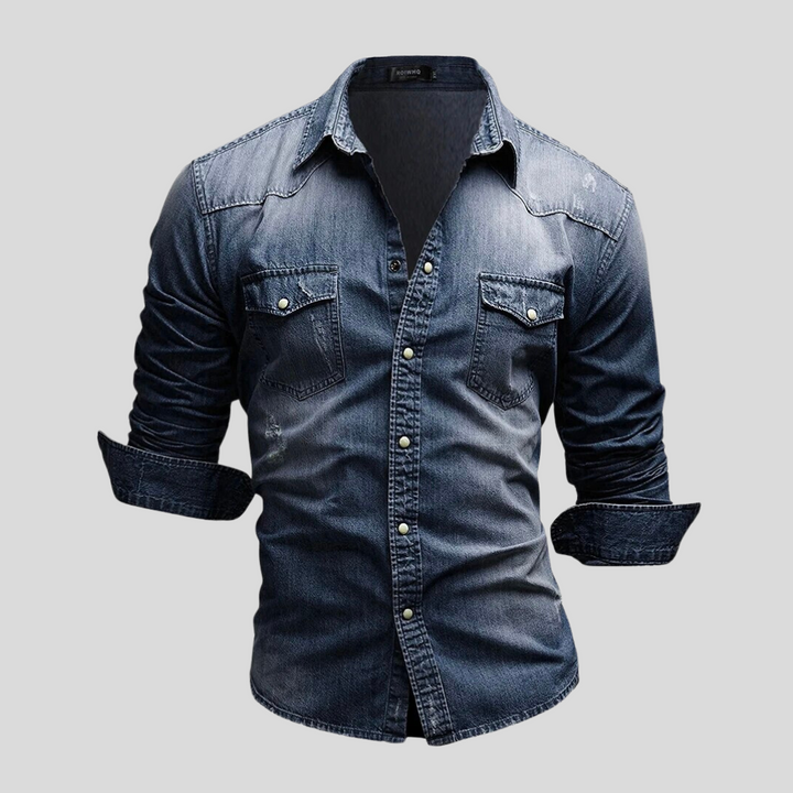 LEX | MODERN DENIM BLOUSE