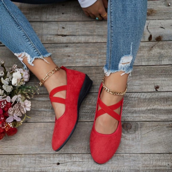 DAPHNE | ORTHOPAEDIC COMFORT WEDGE FLATS