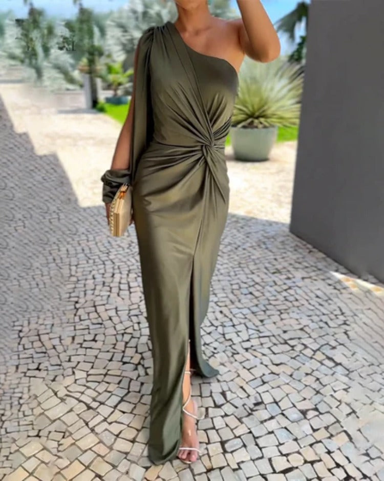 VIANA | TIMELESS A-LINE ELEGANT DRESS
