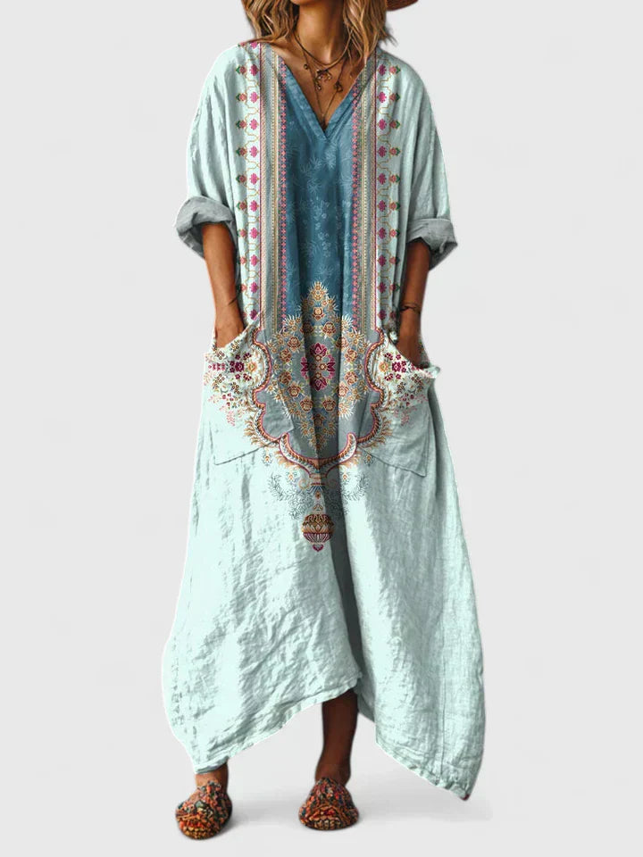 DAISY | ELEGANT BAGGY BOHO DRESS