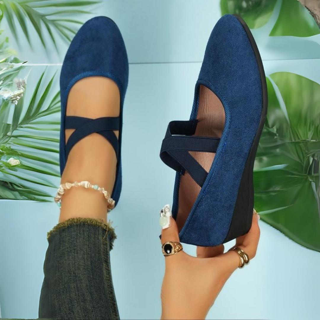 DAPHNE | ORTHOPAEDIC COMFORT WEDGE FLATS