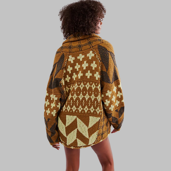 PATRICIA | VINTAGE BUTTON DOWN OVERSIZED CARDIGAN
