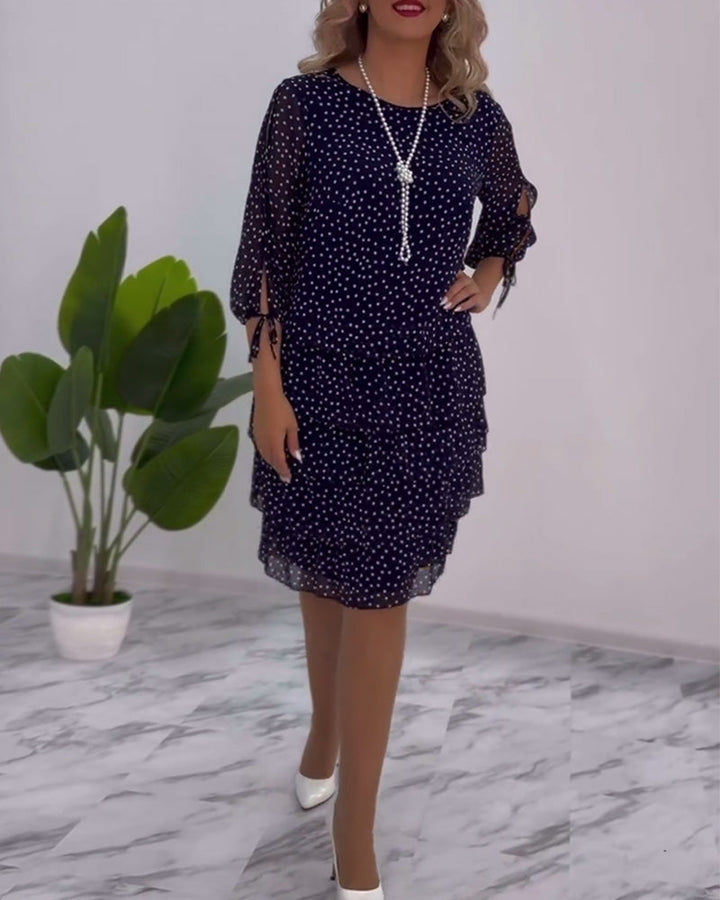 HILLARY | ELEGANT FLOWY DRESS