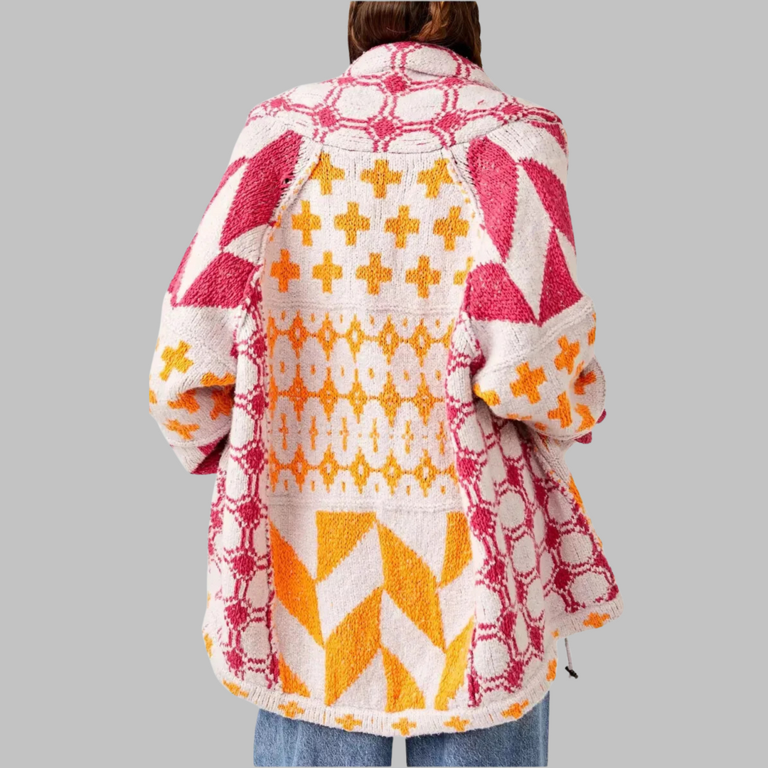 PATRICIA | VINTAGE BUTTON DOWN OVERSIZED CARDIGAN