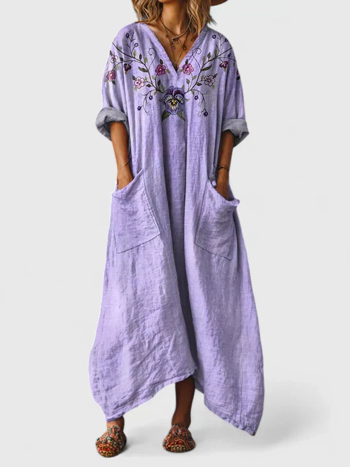 DAISY | ELEGANT BAGGY BOHO DRESS