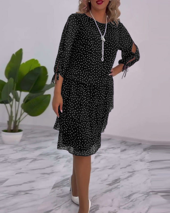 HILLARY | ELEGANT FLOWY DRESS