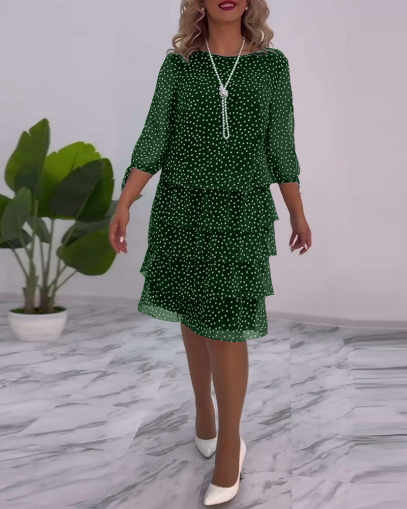 MELISSA | COMFORTABLE PLUS SIZE ELEGANT DRESS