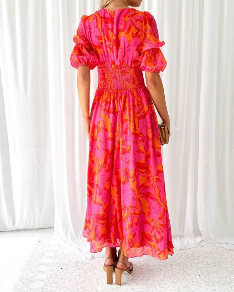 EMMA | ELEGANT COLORFUL DRESS