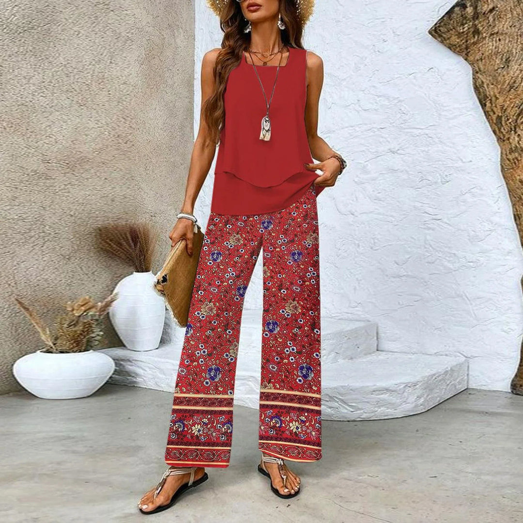 ROMY | LIGHT & ELEGANT TWO-PIECE SUMMER SUIT