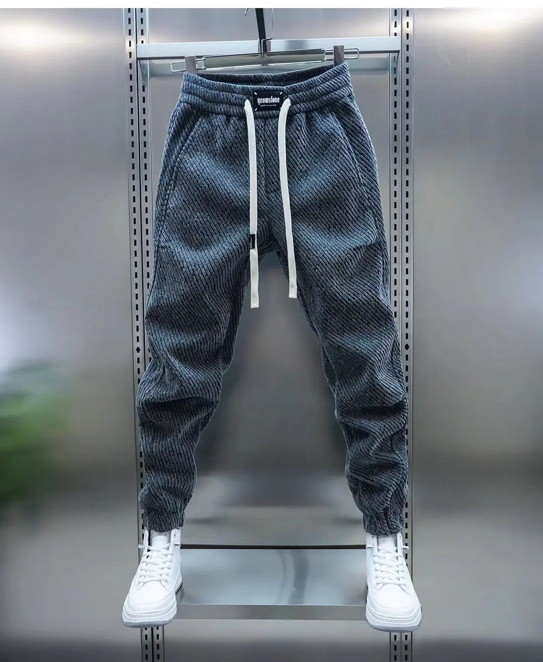MARTIN | CASUAL TROUSERS WITH PATTERN