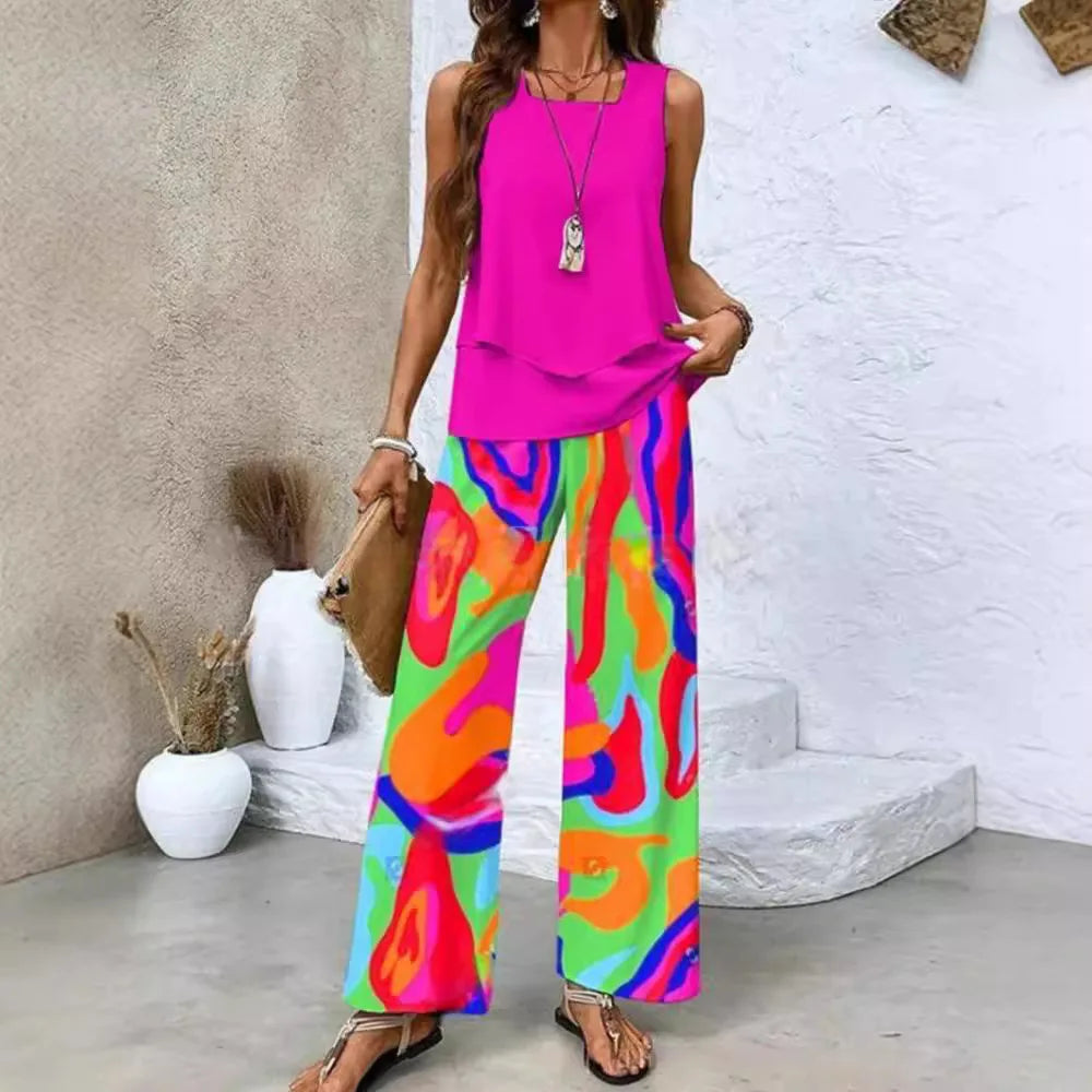 ROMY | LIGHT & ELEGANT TWO-PIECE SUMMER SUIT