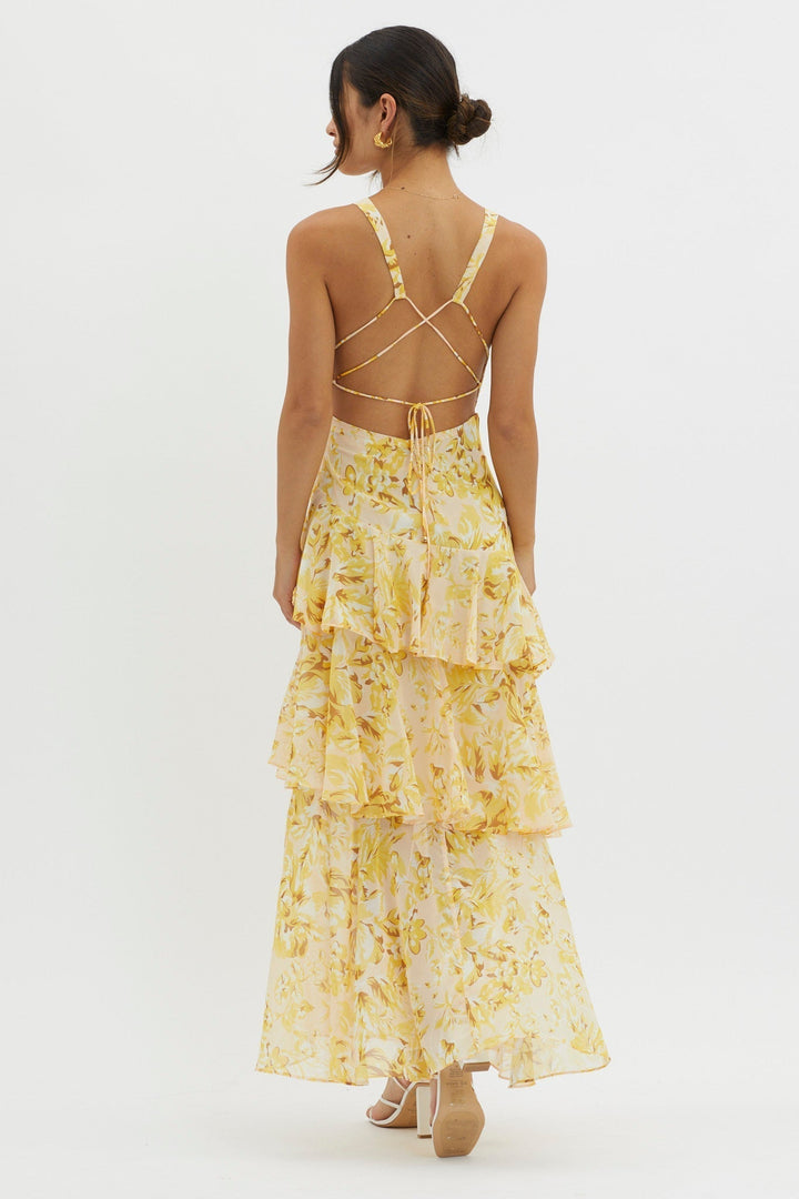 GAYLE | ELEGANT BLOOM DRESS