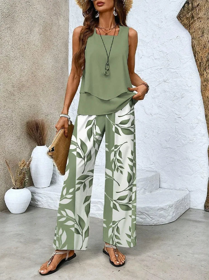 ROMY | LIGHT & ELEGANT TWO-PIECE SUMMER SUIT