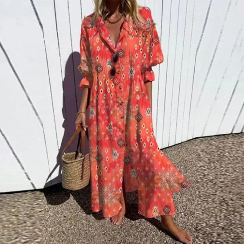 DIARA | LUXE SPRING BOHEMIAN DRESS