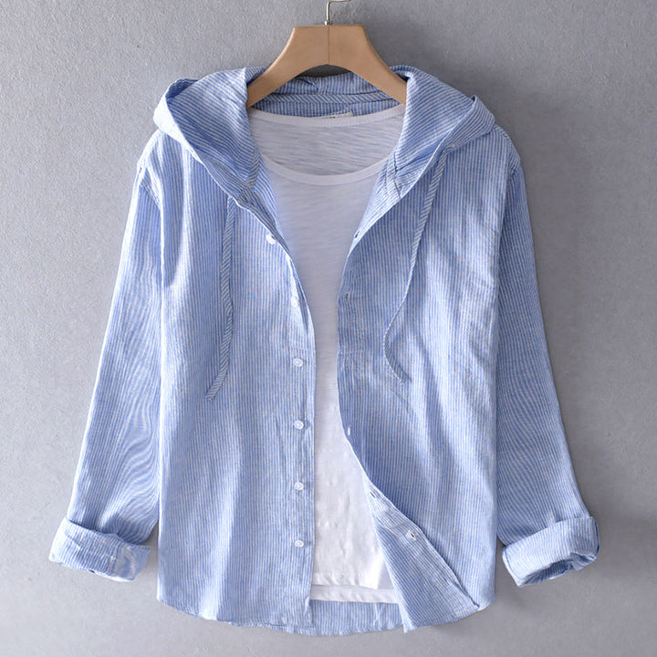 ROCHELLE | LIGHT HOODED BLOUSE