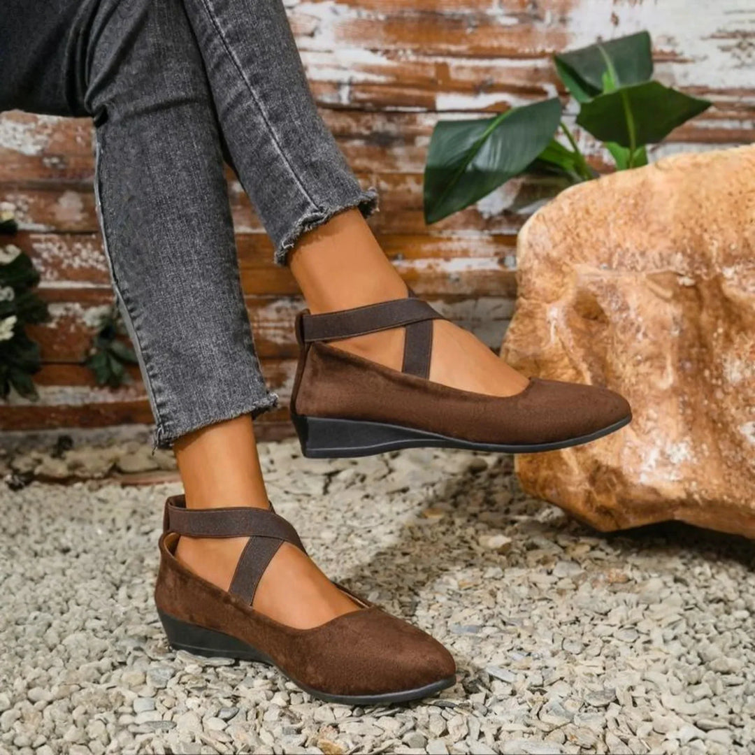 DAPHNE | ORTHOPAEDIC COMFORT WEDGE FLATS