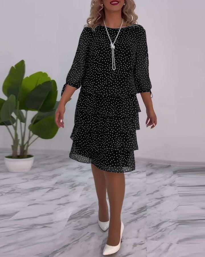 HILLARY | ELEGANT FLOWY DRESS