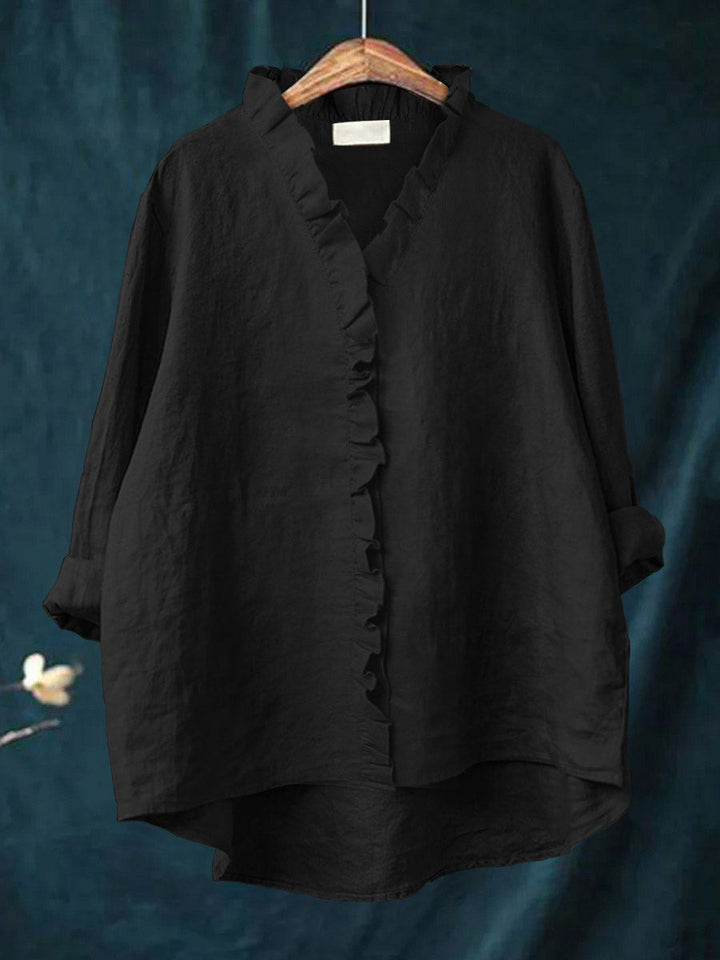 JANA | ELEGANT BLOUSE WITH RUFFLES
