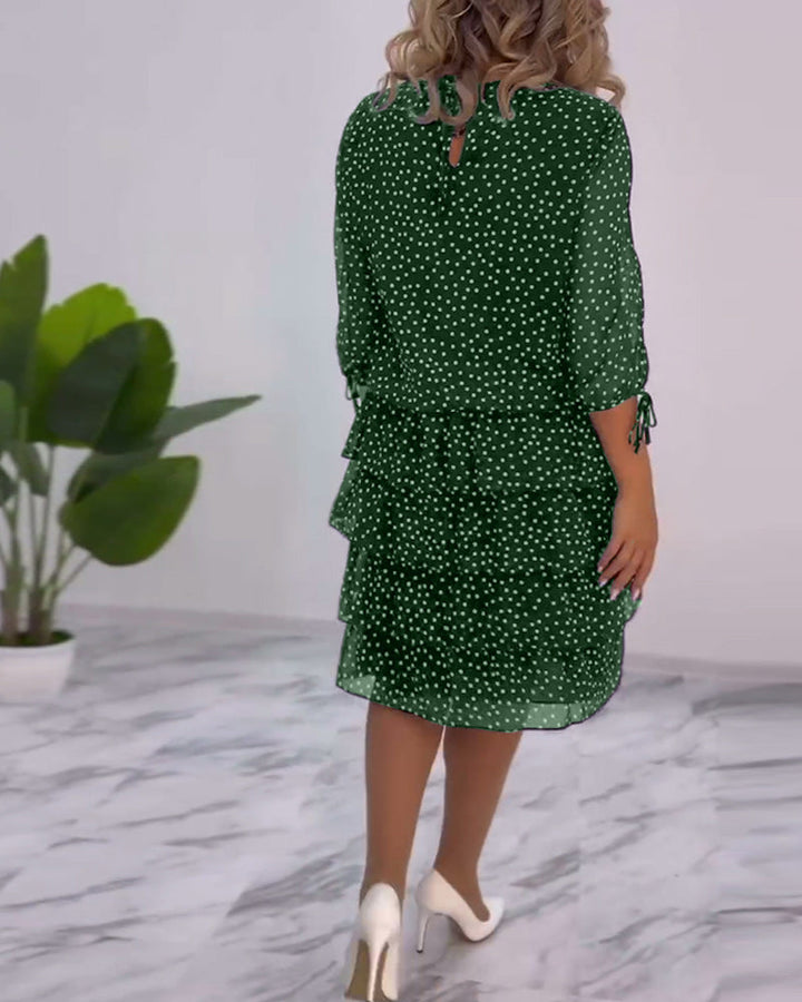 HILLARY | ELEGANT FLOWY DRESS