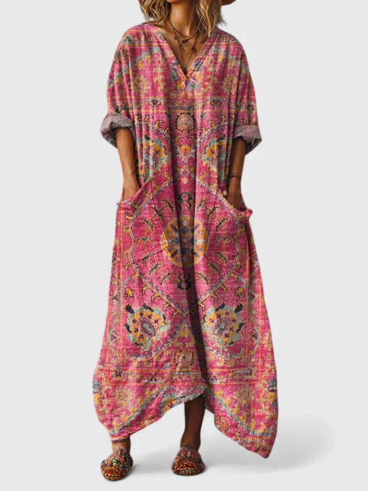 DAISY | ELEGANT BAGGY BOHO DRESS