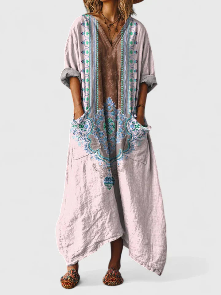 DAISY | ELEGANT BAGGY BOHO DRESS