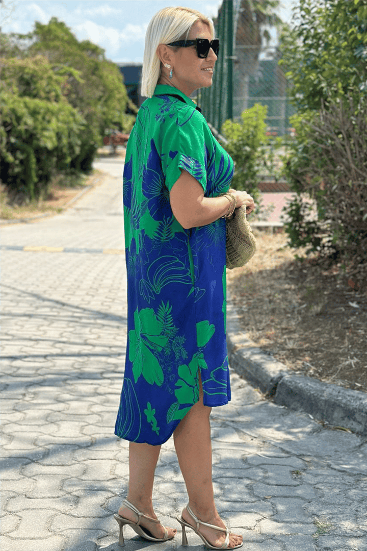 JULIETTA | ELEGANT BUTTON-UP DRESS